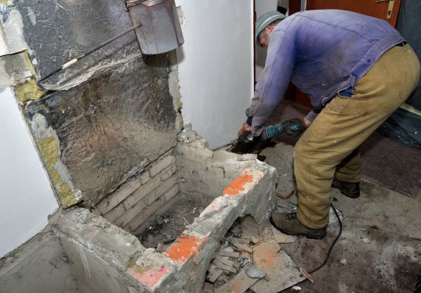 Chimney Removal Service in Lockport