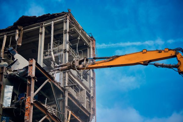 Factory Demolition in Lockport