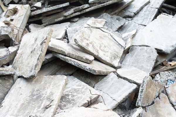 Concrete Pad Demolition in Lockport