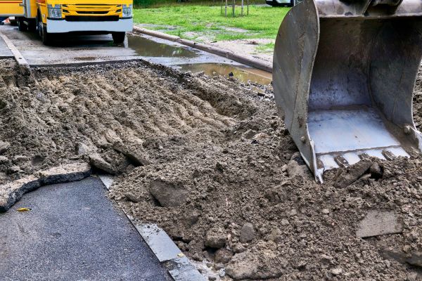 Blacktop Removal in Lockport