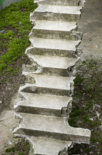 Concrete Steps Demolition in Lockport